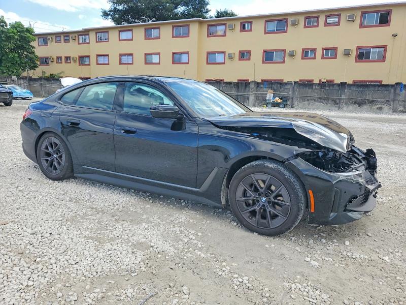 2025 BMW I4 VIN WBY23HD07SFU38716 COPART salvage auction — FRONT END, Salvage Title, sold $16,900 on 2026-07-28 (photo 4)