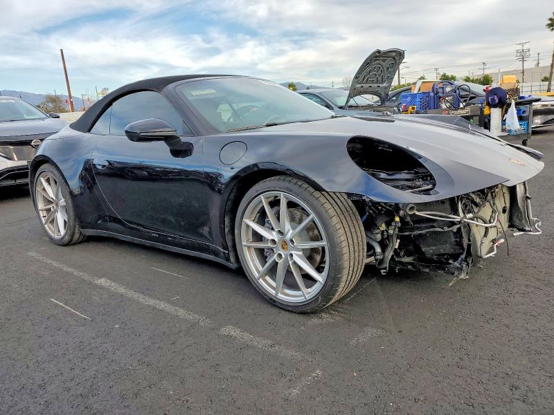 2021 Porsche 911 VIN WP0CA2A93MS239717 COPART salvage auction — Front End, CA - SALVAGE CERTIFICATE (P), sold $47,000 on 2026-03-02 (photo 4)