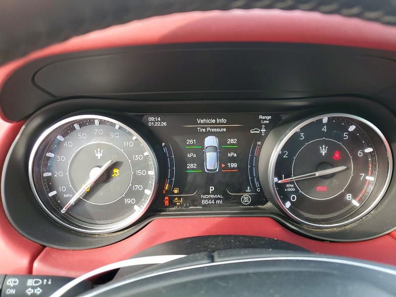 2023 Maserati Levante VIN ZN661YUM2PX411502 COPART salvage auction — MINOR DENT/SCRATCHES, CA - DIS/DLR/EXP ONLY CLEAN TITLE, sold $24,000 on 2026-07-29 (photo 9)
