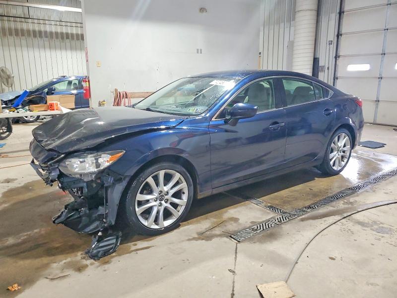 2016 Mazda 6 VIN JM1GJ1V56G1417794 COPART salvage auction — FRONT END, Salvage Title, sold $725 on 2026-07-16 (photo 1)