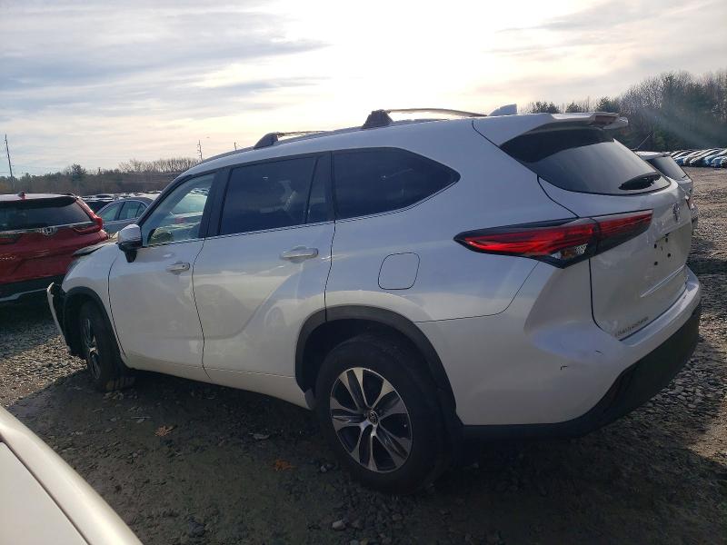 2023 Toyota Highlander VIN 5TDKDRBH8PS039561 COPART salvage auction — BURN, Ma - Cert Of Title-Salvage, sold $6,400 on 2026-07-06 (photo 2)