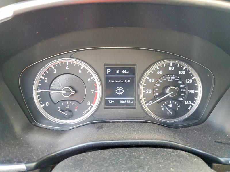2019 Hyundai Santa fe VIN 5NMS2CADXKH009426 COPART salvage auction — SIDE, Tx - Salvage Vehicle Title, sold $4,700 on 2026-07-02 (photo 9)