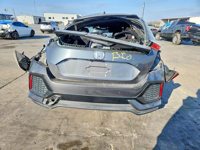 2017 Honda Civic VIN SHHFK7H26HU218510 COPART salvage auction — ALL OVER, Tx - Salvage Vehicle Title, sold $800 on 2026-07-09 (photo 6)