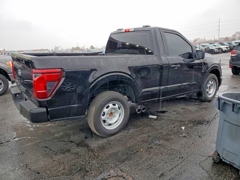 2024 Ford F-150 VIN 1FTMF1K57RKD30346 COPART salvage auction — SIDE, CO - PUBLIC - SALVAGE TITLE, sold $18,500 on 2026-07-02 (photo 3)