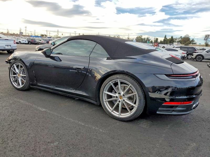 2021 Porsche 911 VIN WP0CA2A93MS239717 COPART salvage auction — Front End, CA - SALVAGE CERTIFICATE (P), sold $47,000 on 2026-03-02 (photo 2)