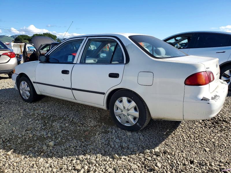 2001 Toyota Corolla VIN 1NXBR12EX1Z507104 COPART salvage auction — FRONT END, Id - Salvage Certificate Of Title, sold $200 on 2026-07-09 (photo 2)