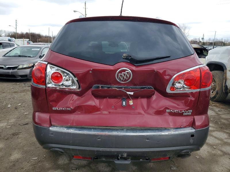 2011 Buick Enclave VIN 5GAKRBED3BJ121688 COPART salvage auction — REAR END, IN - CERT OF TITLE-SALVAGE TITLE, sold $250 on 2026-07-02 (photo 6)