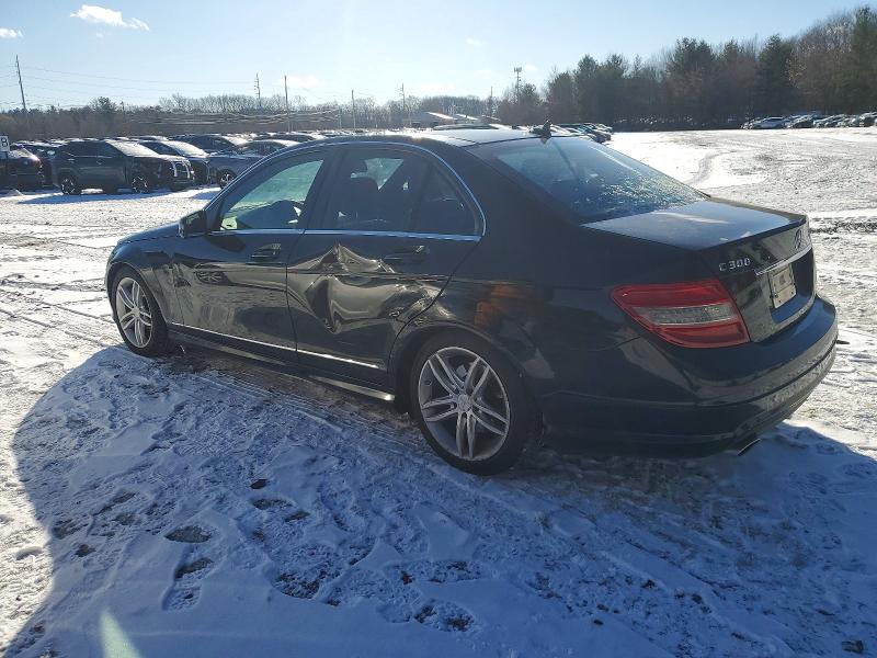 2011 Mercedes-benz C-klasse VIN WDDGF8BB8BR156205 COPART salvage auction — FRONT END, Co - Bill Of Sale-Parts Only, sold $375 on 2026-07-23 (photo 2)