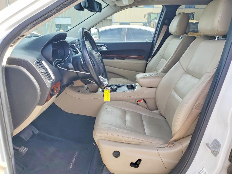 2014 Dodge Durango VIN 1C4RDHDG6EC313979 COPART salvage auction — REAR END, Tx - Salvage Vehicle Title, sold $750 on 2026-07-02 (photo 7)