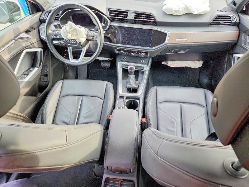 2022 Audi Q3 VIN WA1DECF39N1028770 COPART salvage auction — FRONT END, Ca - Salvage Certificate, sold $5,200 on 2026-07-02 (photo 8)