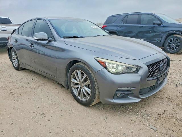 2017 Infiniti Q50 VIN JN1EV7AP1HM741146 COPART salvage auction — REAR END, Tx - Nonrepairable Title, sold $150 on 2026-07-30 (photo 4)