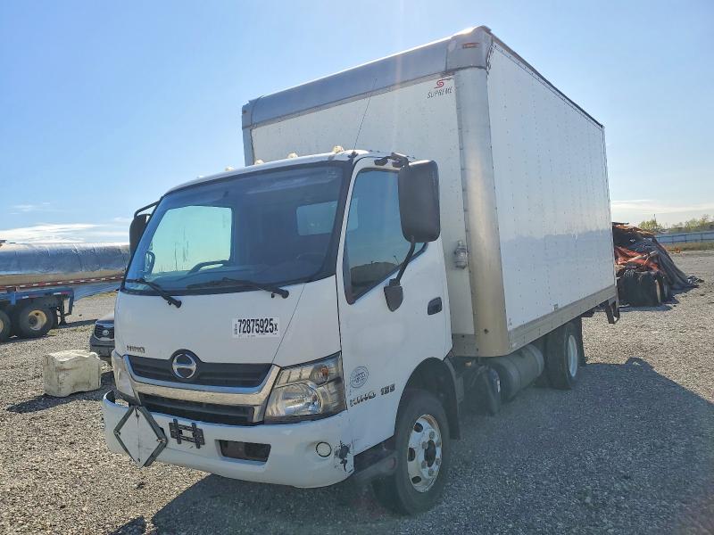 2019 Hino 155 VIN JHHUDM1H5KK003658 COPART salvage auction — FRONT END, TX - CERTIFICATE OF TITLE, sold $7,400 on 2026-07-30 (photo 1)
