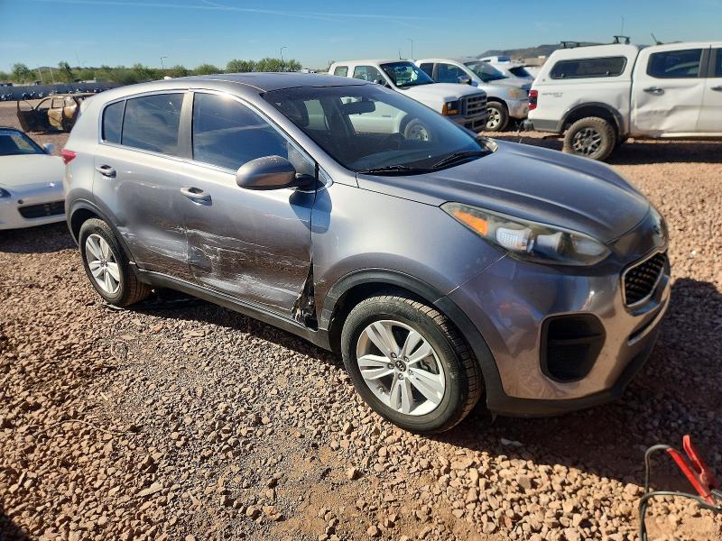 2017 Kia Sportage VIN KNDPM3AC6H7087256 COPART salvage auction — SIDE, AZ - CERT OF TITLE - SALVAGE, sold $2,550 on 2026-07-14 (photo 4)