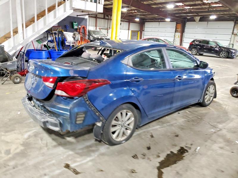 2015 Hyundai Elantra VIN KMHDH4AEXFU388458 COPART salvage auction — SIDE, Co - Bill Of Sale-Parts Only, sold $950 on 2026-07-07 (photo 3)