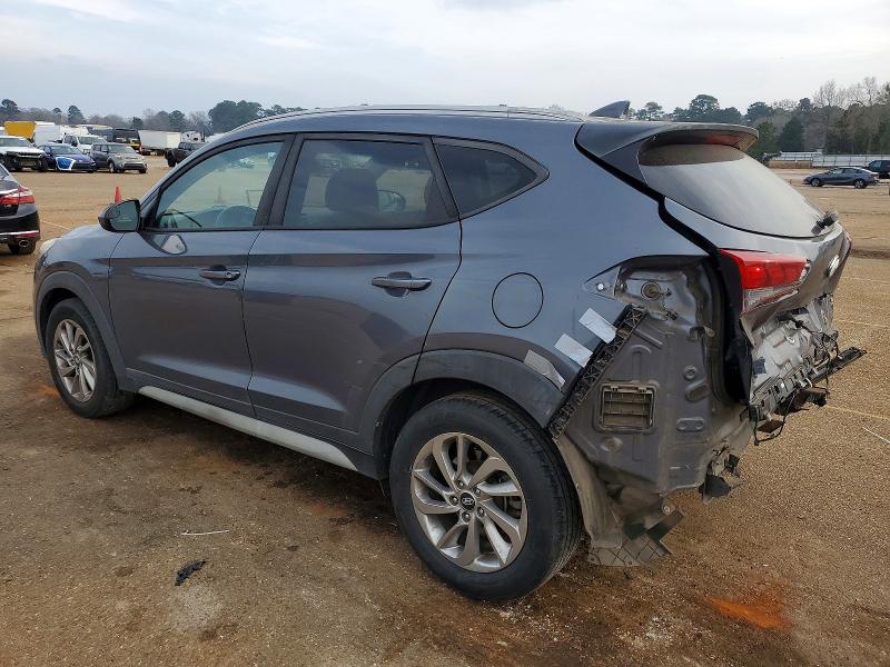 2018 Hyundai Tucson VIN KM8J33A44JU666606 COPART salvage auction — REAR END, Tx - Salvage Vehicle Title, sold $3,250 on 2026-07-27 (photo 2)