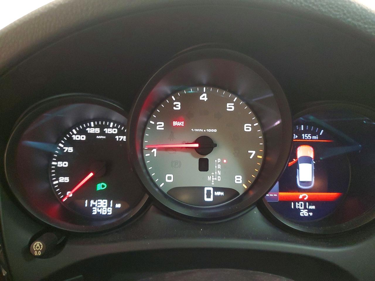 2015 Porsche Macan VIN WP1AB2A50FLB56923 COPART salvage auction — Mechanical, IA - CERTIFICATE OF TITLE, sold $5,500 on 2026-02-10 (photo 9)