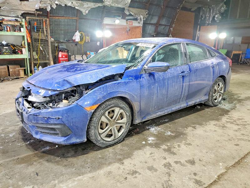 2016 Honda Civic VIN 19XFC2F56GE205842 COPART salvage auction — FRONT END, Ny - Mv907A-Parts Only, sold $1,950 on 2026-07-20 (photo 1)