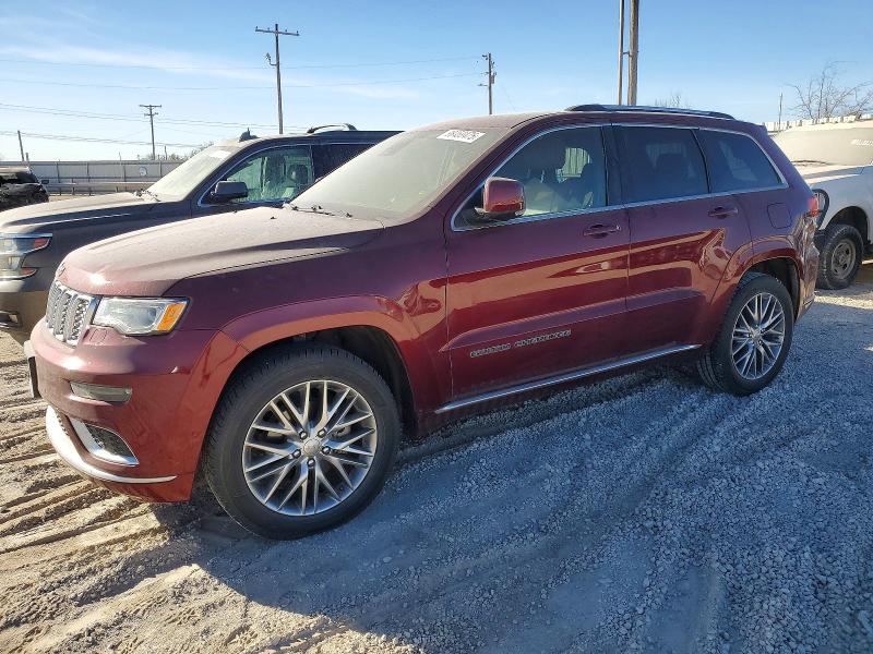 2017 Jeep Grand cherokee VIN 1C4RJFJG0HC927948 COPART salvage auction — HAIL, Tx - Certificate Of Title, sold $8,400 on 2026-07-31 (photo 1)