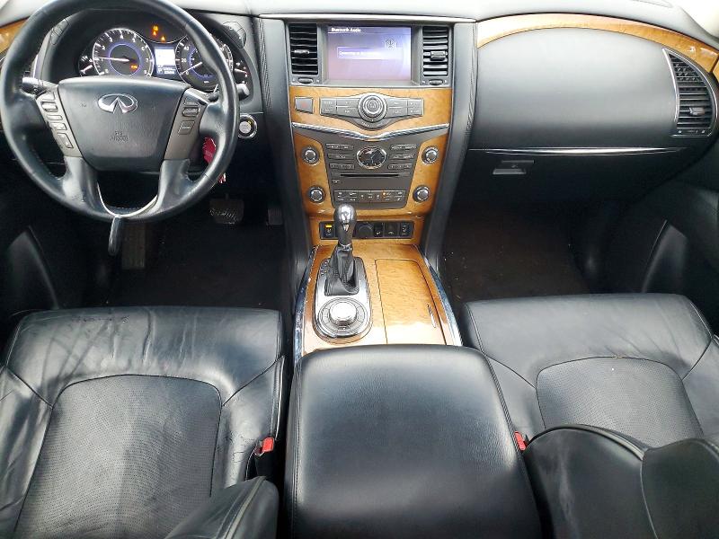 2014 Infiniti Qx80 VIN JN8AZ2NE5E9063483 COPART salvage auction — REAR END, Or - Lien Papers Salvage, sold $2,900 on 2026-07-13 (photo 8)