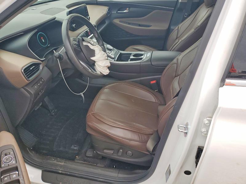2022 Hyundai Santa fe VIN KM8S2DA11NU054968 COPART salvage auction — FRONT END, TN - SALVAGE CERTIFICATE, sold $7,600 on 2026-07-09 (photo 7)