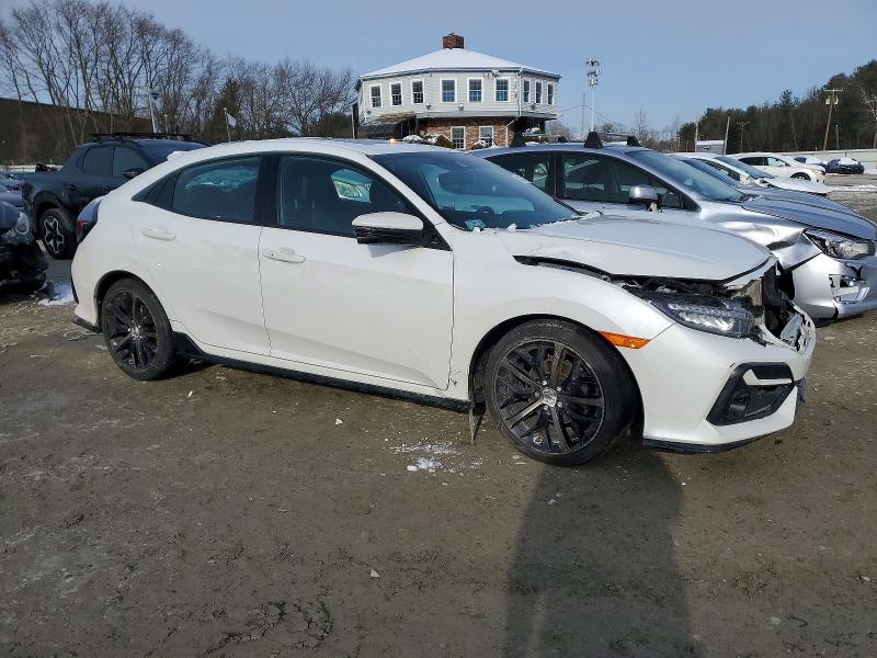 2021 Honda Civic VIN SHHFK7H97MU413491 COPART salvage auction — FRONT END, Ma - Cert Of Title-Salvage, sold $6,000 on 2026-07-10 (photo 4)