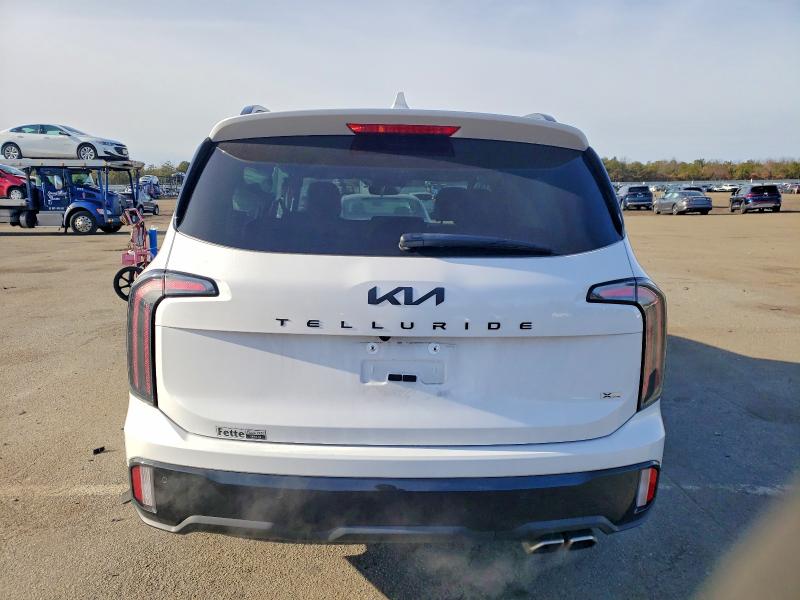 2025 Kia Telluride VIN 5XYP5DGC2SG618862 COPART salvage auction — FRONT END, Nj - Cert Of Title-Salvage, sold $400 on 2026-07-27 (photo 6)