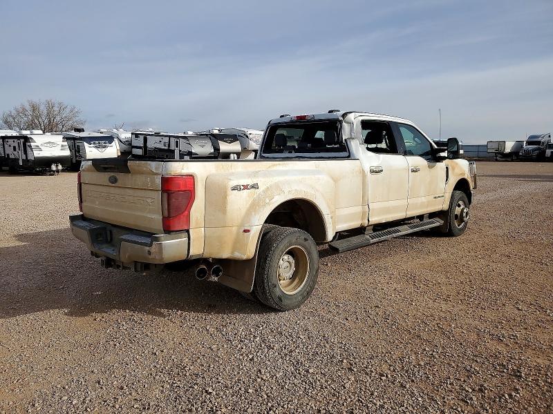 2022 Ford F350 VIN 1FT8W3DT4NEC11347 COPART salvage auction — SIDE, Sd - Cert Of Title-Salvage, sold $10,200 on 2026-07-21 (photo 3)