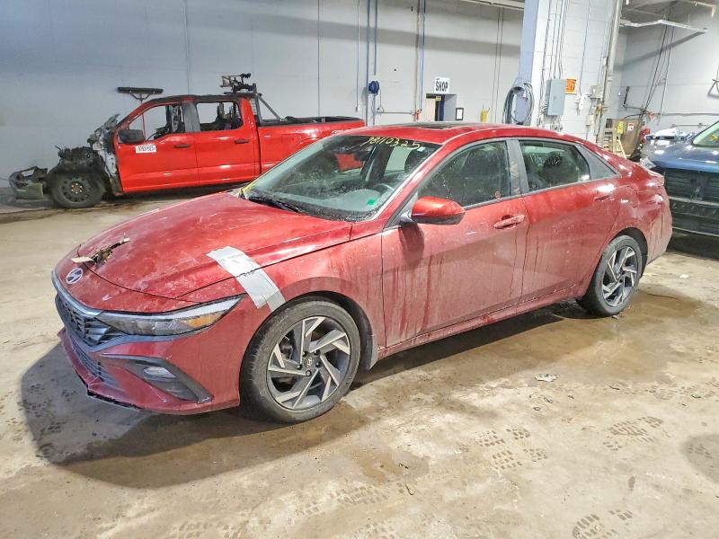 2025 Hyundai Elantra VIN KMHLM4DG0SU869091 — COPART salvage auction photo