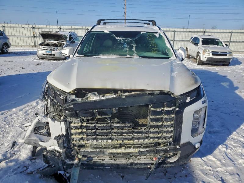 2025 Hyundai Palisade VIN KM8R3DGE2SU927368 COPART salvage auction — FRONT END, Il - Salvage Certificate, sold $7,500 on 2026-07-16 (photo 5)