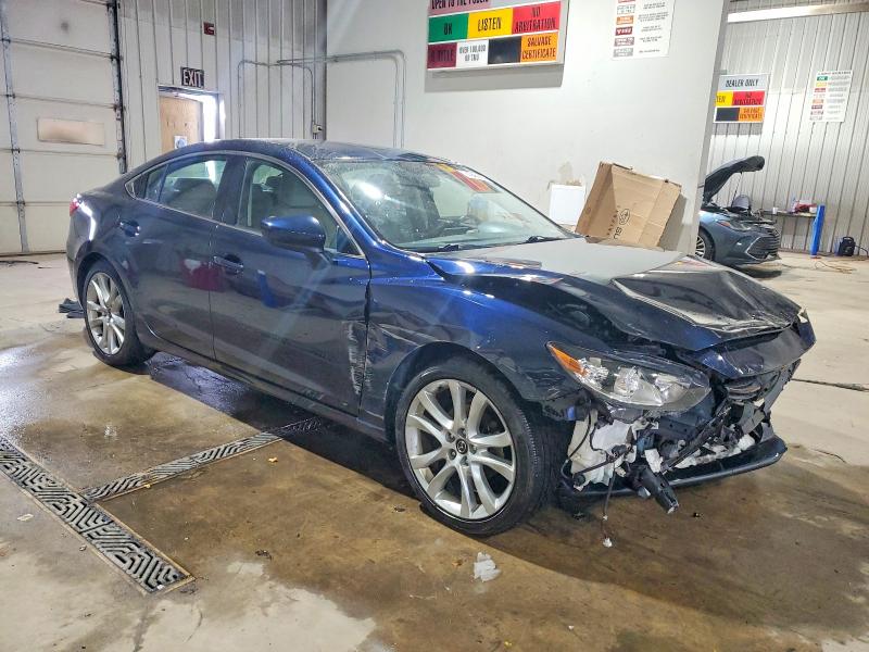 2016 Mazda 6 VIN JM1GJ1V56G1417794 COPART salvage auction — FRONT END, Salvage Title, sold $725 on 2026-07-16 (photo 4)