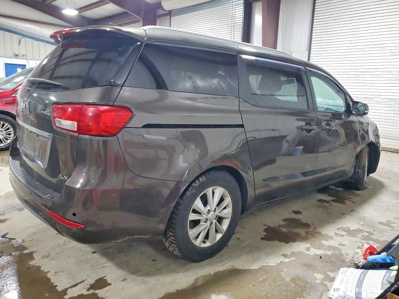 2016 Kia SEDONA VIN KNDMB5C18G6129348 COPART salvage auction — SIDE, Salvage Title, sold $2,150 on 2026-07-15 (photo 3)