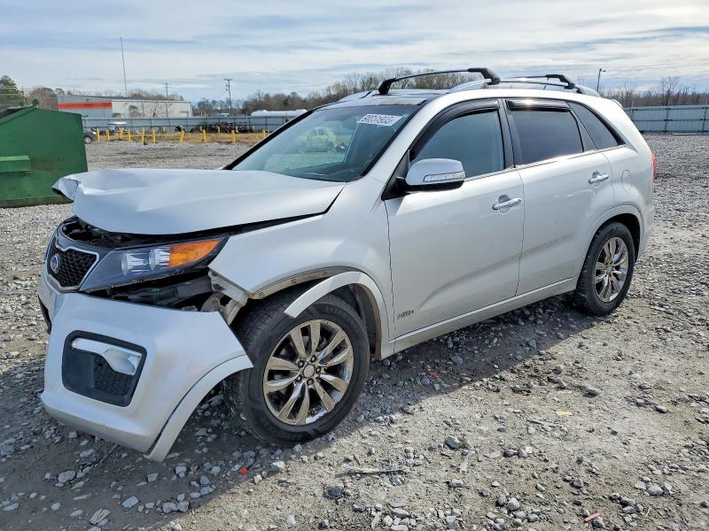 2012 Kia Sorento VIN 5XYKWDA23CG260356 COPART salvage auction — FRONT END, Id - Salvage Certificate Of Title, sold $60 on 2026-07-23 (photo 1)
