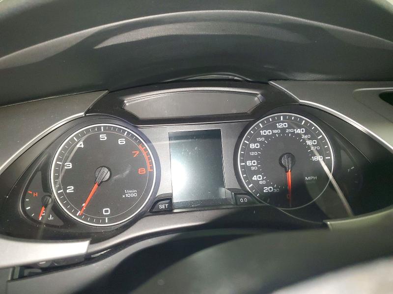 2012 Audi A4 VIN WAUBFAFL8CN008575 COPART salvage auction — SIDE, In - Bill Of Sale - Parts Only, sold $350 on 2026-07-31 (photo 9)