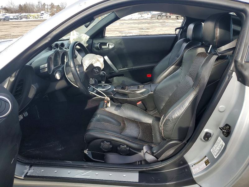 2005 Nissan 350z VIN JN1AZ34D75M610697 COPART salvage auction — FRONT END, Pa - Certificate Of Salvage, sold $425 on 2026-07-31 (photo 7)