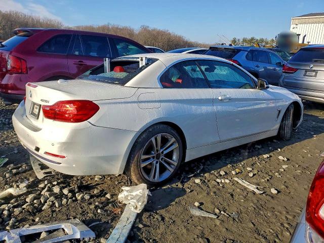 2015 BMW 4 series VIN WBA3V7C57FP772278 COPART salvage auction — SIDE, Nj - Cert Of Title-Salvage, sold $1,000 on 2026-08-03 (photo 3)