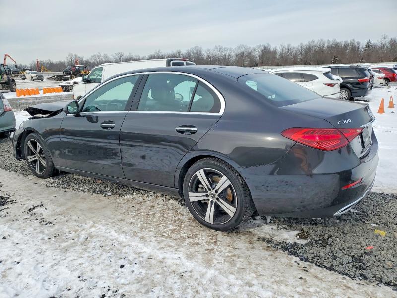 2024 Mercedes-benz C-klasse VIN W1KAF4HB7RR198056 COPART salvage auction — FRONT END, Nj - Cert Of Title-Salvage, sold $16,000 on 2026-07-02 (photo 2)