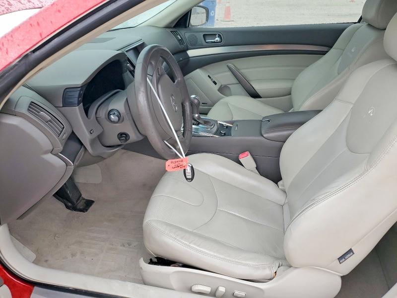 2012 Infiniti G37 VIN JN1CV6EK0CM423270 COPART salvage auction — REAR END, Tx - Salvage Vehicle Title, sold $1,800 on 2026-07-02 (photo 7)