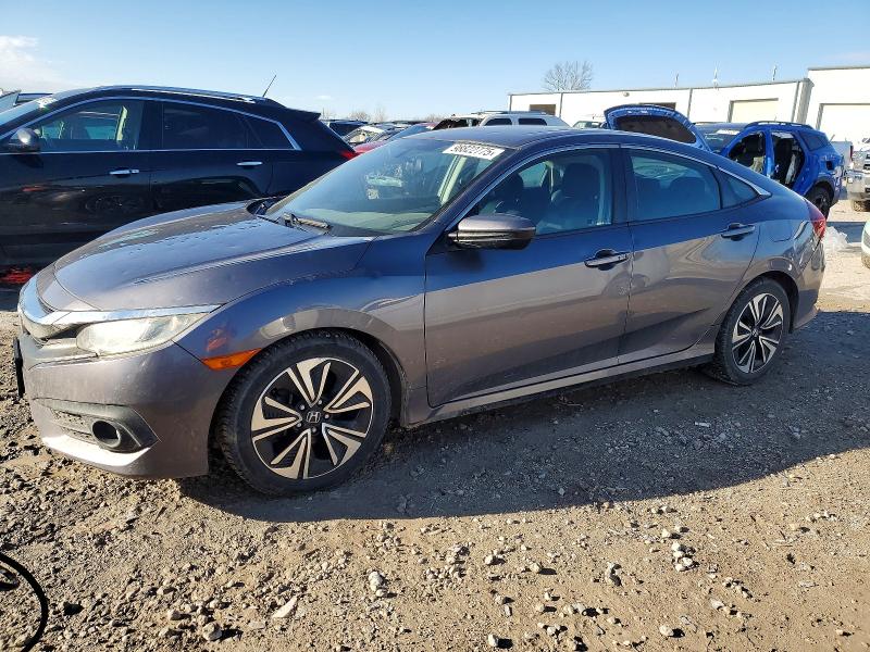 2017 Honda Civic VIN 19XFC1F31HE032631 COPART salvage auction — SIDE, In - Cert Of Title-Salvage Title, sold $4,350 on 2026-07-09 (photo 1)