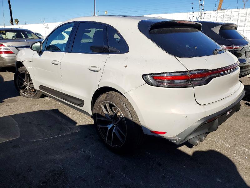 2025 Porsche Macan VIN WP1AA2A57SLB01477 COPART salvage auction — FRONT END, Ca - Salvage Certificate, sold $20,200 on 2026-07-31 (photo 2)