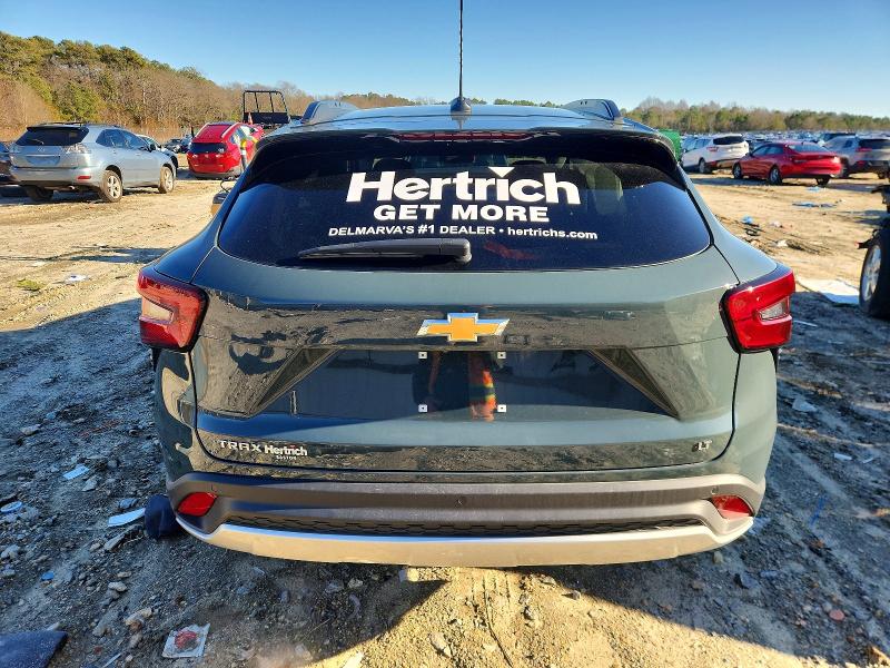 2025 Chevrolet Trax VIN KL77LHEPXSC280082 COPART salvage auction — FRONT END, Md - Cert Of Salvage > 75% Damage, sold $1,500 on 2026-07-21 (photo 6)