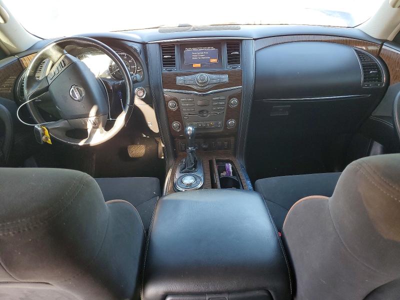 2019 Nissan Armada VIN JN8AY2ND6KX009045 COPART salvage auction — FRONT END, Ar - Cert Of Title-Salvage, sold $3,450 on 2026-07-28 (photo 8)