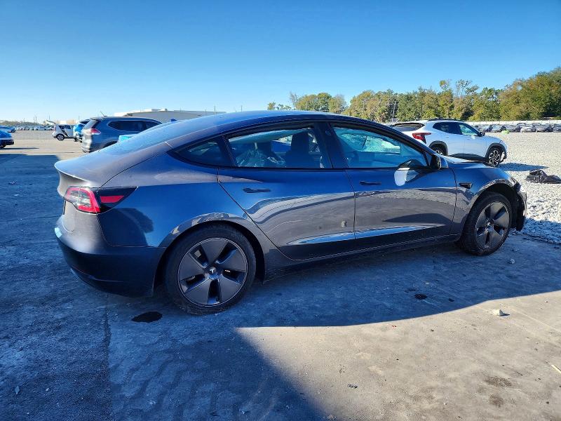 2023 Tesla Model 3 VIN 5YJ3E1EA6PF448020 COPART salvage auction — SIDE, Fl - Cert Of Title Slvg Rebuildable, sold $3,200 on 2026-07-06 (photo 3)