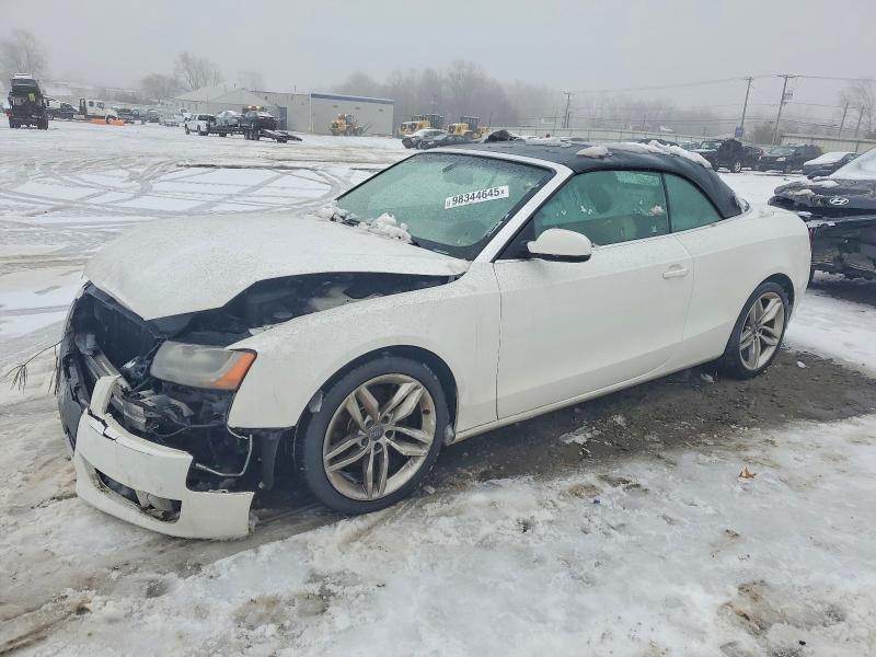 2011 Audi A5 VIN WAUVFAFH6BN005729 COPART salvage auction — FRONT END, Nj - Cert Of Title-Salvage, sold $375 on 2026-07-24 (photo 1)