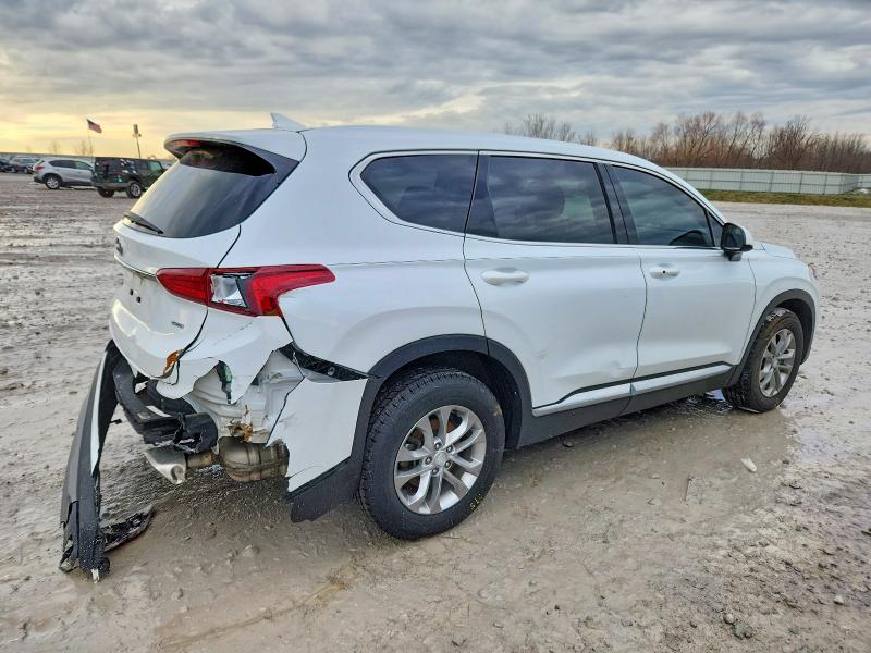 2019 Hyundai Santa fe VIN 5NMS3CAD7KH066048 COPART salvage auction — FRONT END, MI - CERT OF TITLE-SALVAGE VEHICLE, sold $3,050 on 2026-07-02 (photo 3)