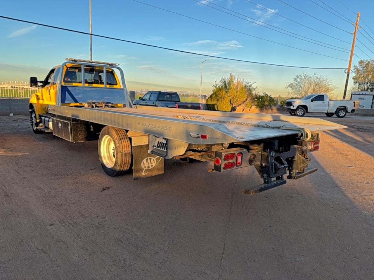 2018 Ford F650-f750 VIN 1FDWX6DE3JDF06832 COPART salvage auction — Normal Wear, AZ - CERTIFICATE OF TITLE (P), sold $37,500 on 2026-02-16 (photo 3)