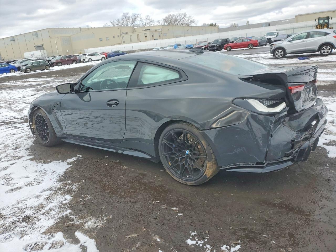 2022 BMW M4 VIN WBS43AZ03NCJ52449 COPART salvage auction — Rear End, CT - CERT OF TITLE-SALVAGE, sold $24,700 on 2026-06-30 (photo 2)