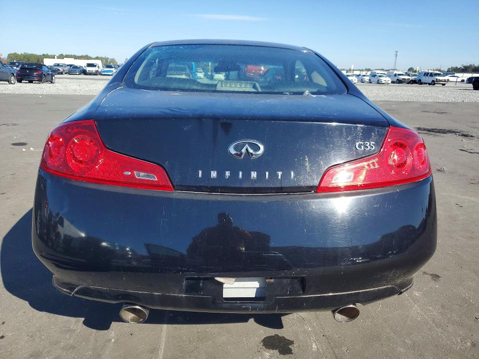 2007 Infiniti G35 VIN JNKCV54E87M904309 COPART salvage auction — STRIPPED, Tx - Salvage Vehicle Title, sold $275 on 2026-07-06 (photo 6)
