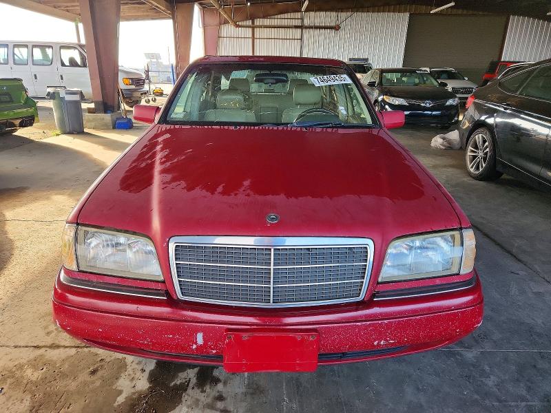 1997 Mercedes-benz C class VIN WDBHA23E4VF502144 COPART salvage auction — REAR END, CA - SALVAGE ACQUISITION BILLOFSALE, sold $125 on 2026-07-09 (photo 5)