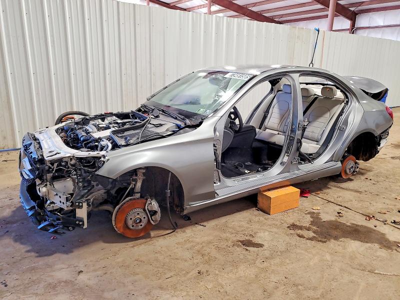 2016 Mercedes-benz C class VIN 55SWF4KB2GU166898 COPART salvage auction — STRIPPED, Pa - Certificate Of Salvage, sold $775 on 2026-07-02 (photo 1)