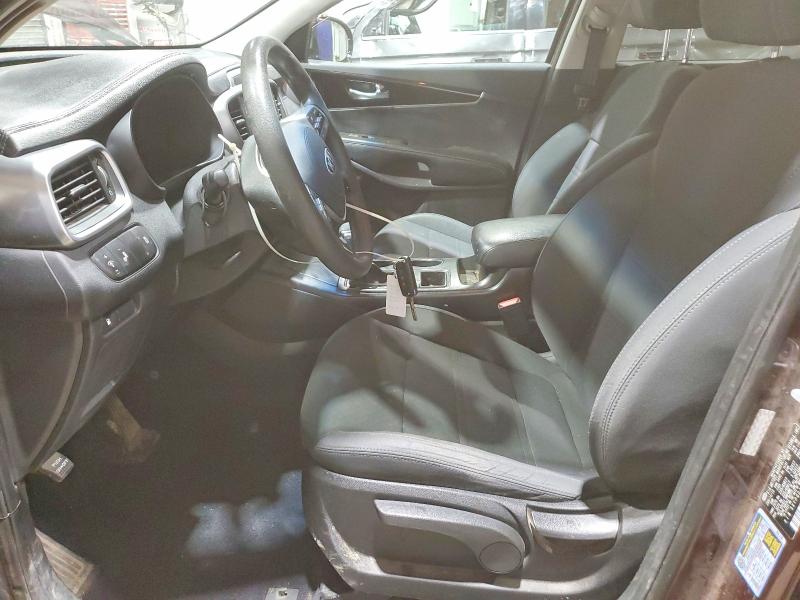 2019 Kia Sorento VIN 5XYPGDA30KG564383 COPART salvage auction — FRONT END, Mt - Certificate Of Title, sold $2,850 on 2026-07-27 (photo 7)